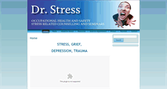 Desktop Screenshot of drstress.co.nz